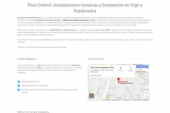 Plus Control Instalaciones Térmicas, S.L.