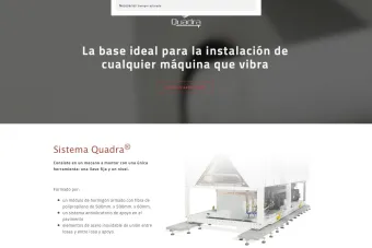 Quadra® -Sistema Antivibratorio Modular-