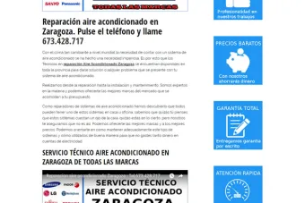 Reparaciones Zaragoza 