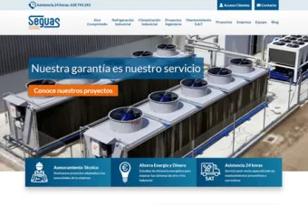 Seguas: Aire Comprimido, Refrigeración y Climatización Industrial