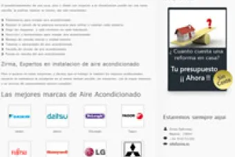 Zirma Reformas - Instalación de Aire Acondicionado