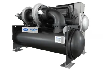 La línea de enfriadoras Carrier AquaEdge 19DV se amplía a 3850 kW