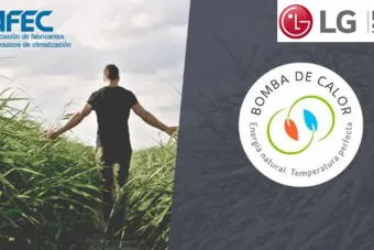El plan de promoción de bomba de calor de AFEC sigue creciendo al formalizarse la incorporación de LG Electronics España a esta iniciativa, que suma ya 32 promotores. LG está presente en el mercado español desde 1994, cuenta con una plantilla de 270 emple