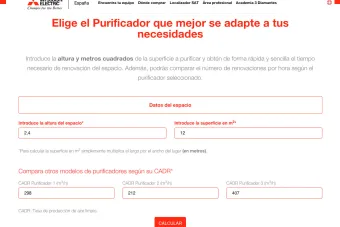 Mitsubishi Electric presenta una herramienta para elegir el purificador que mejor se adapta a tus necesidades