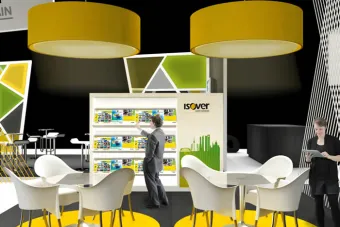 Stand de ISOVER en la Feria Climatización 2017