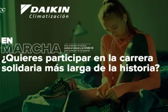 Daikin se suma a la “carrera más larga de la historia” organizada por la AECC