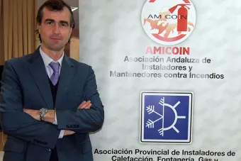 Raúl De La Peña, presidente de la Asociación Provincial de Instaladores de Calefacción, Climatización, Fontanería, Gas y Afines de Sevilla