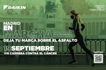 Daikin apoyará la VIII Carrera Madrid en Marcha Contra el Cáncer