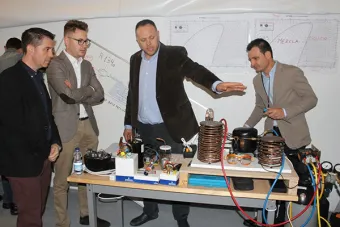 La Diputación de Albacete inaugura un centro de formación especializado en climatización