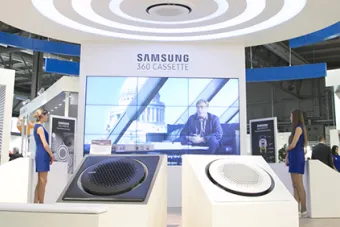 Presentación del Samsung 360 Cassette en la Mostra Convegno Expocomfort