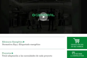 General estrena página web