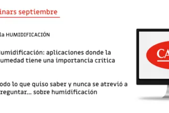 CAREL Ibérica reanuda sus webinars sobre HVAC/R