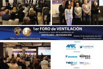 La hostelería y la restauración, protagonistas del 1er Foro de Ventilación