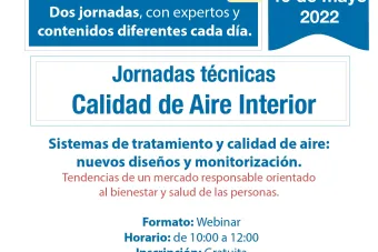 Jornadas técnicas sobre calidad de aire interior
