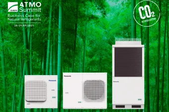 Panasonic apuesta por soluciones de refrigeracón sostenibles en ATMOsphere Europe 2021
