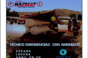 Curso “Técnico de emergencias con amoniaco en sistemas de refrigeración” 