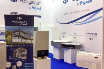 Stand de Frigicoll en la Mostra Convegno