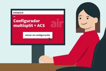 Hitachi presenta su nuevo configurador Multisplit+ACS para instaladores