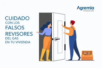 Cuidado con los falsos revisores de gas