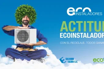Salvador Escoda y Ecotic se alían para impulsar el reciclaje entre los instaladores