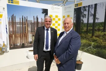 Kurt Maurer (Vice President, Systemair Group), Brian Suggitt (MD, Systemair UAE)