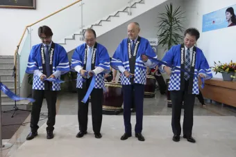 Inauguración de la fábrica de Panasonic
