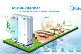 Midea presenta su nueva gama de aerotermia M-Thermal R-32