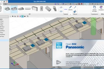 Panasonic lanza el programa Open BIM para el diseño, cálculo y modelado de sistemas VRF y aerotermia