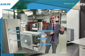 Daikin presentó ayer las nuevas unidades Mini VRV 5