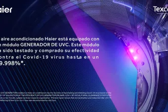 Haier Aire certifica su efectividad contra el COVID-19