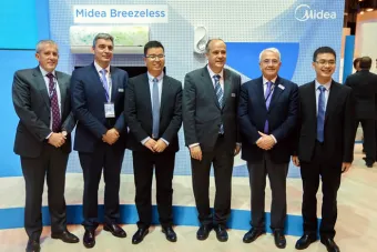 Midea presenta su nuevo split doméstico Breezeless