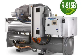Enfriadora Carrier 30XW con refrigerante R-515B