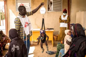 Eurofred colabora con Médicos sin Fronteras para combatir la desnutrición infantil en Níger