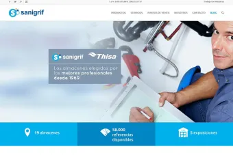 Nueva página web de Sanigrif