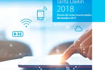 Nueva Tarifa de Precios Daikin 2018