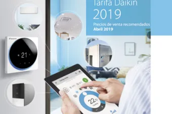Daikin lanza su nueva Tarifa de precios para 2019