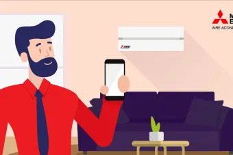 Disfruta de las ventajas del control Wi-Fi en tu aire acondicionado