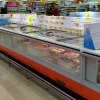 Cámaras congeladoras en un supermercado