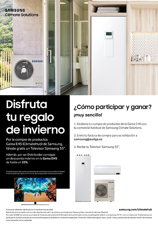 Folleto promoción Samsung Climate Solutions