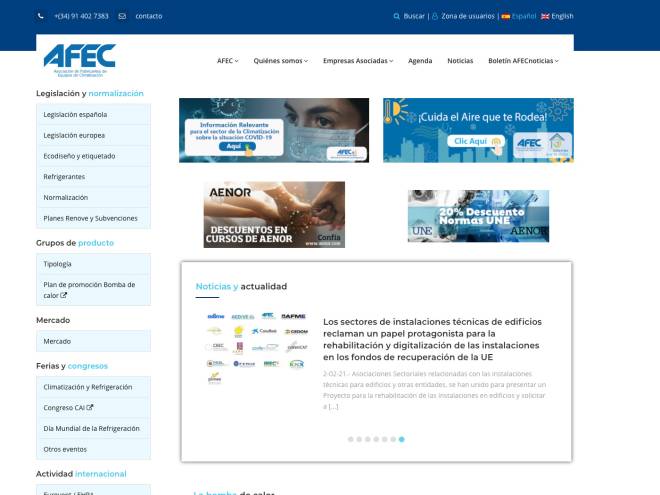 AFEC, Asociación de Fabricantes de Equipos de Climatización