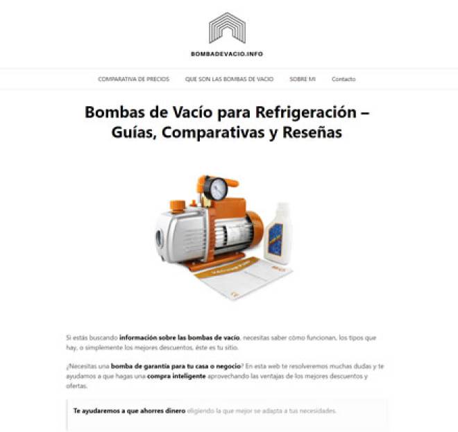 Bombas de vacío .info Bombas de vacío .info