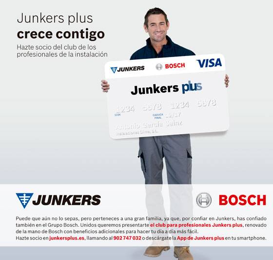 Junkers renueva su club de instaladores de la mano de Bosch Junkers renueva su club para instaladores de la mano de Bosch