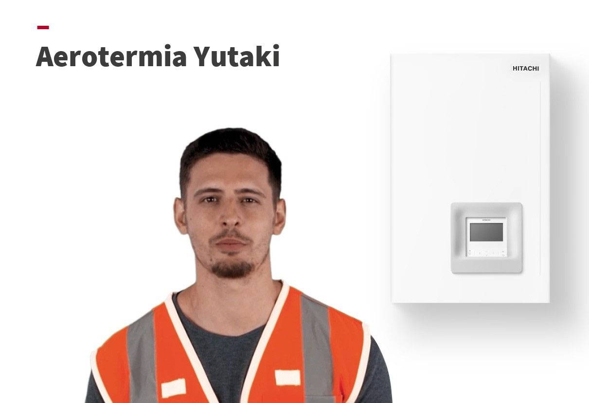 Hitachi te enseña en vídeo cómo poner a punto su aerotermia Yutaki