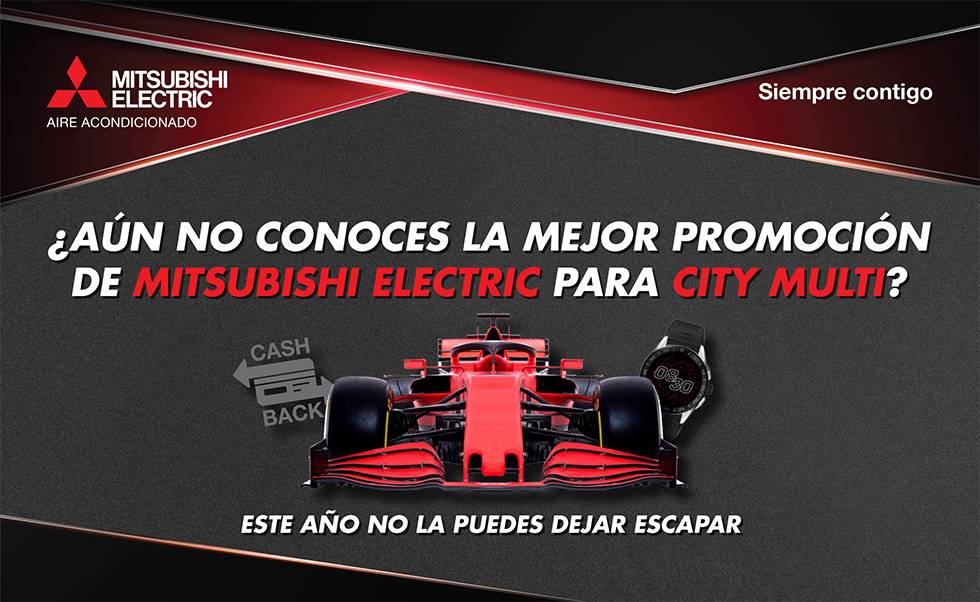 La tradicional promoción City Multi de Mitsubishi Electric para el Gran Premio de Fórmula 1 entra en su recta final La tradicional promoción City Multi de Mitsubishi Electric para el Gran Premio de Fórmula 1 entra en su recta final