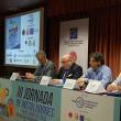 Manuel Campos Ramírez, presidente de la Asociación Andaluza de Mantenedores e Instaladores Contra Incendios; Francisco Javier Moreno Muruve, presidente de FEDEME; Víctor López Veira, de Formadores Efectivos y Miguel Requerey Naranjo, jefe del Área de Industria de la Dirección General de Industria, Energía y Minas de la Junta de Andalucía