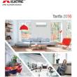 Nueva tarifa Mitsubishi Electric 2016